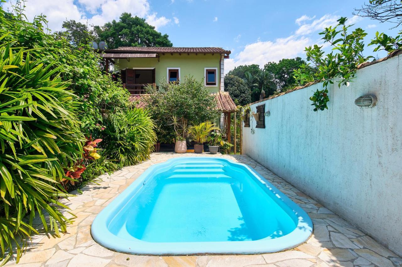 Villa Casa Petunia Com Ar E Piscina Perto Do Centro Araquari Exterior foto